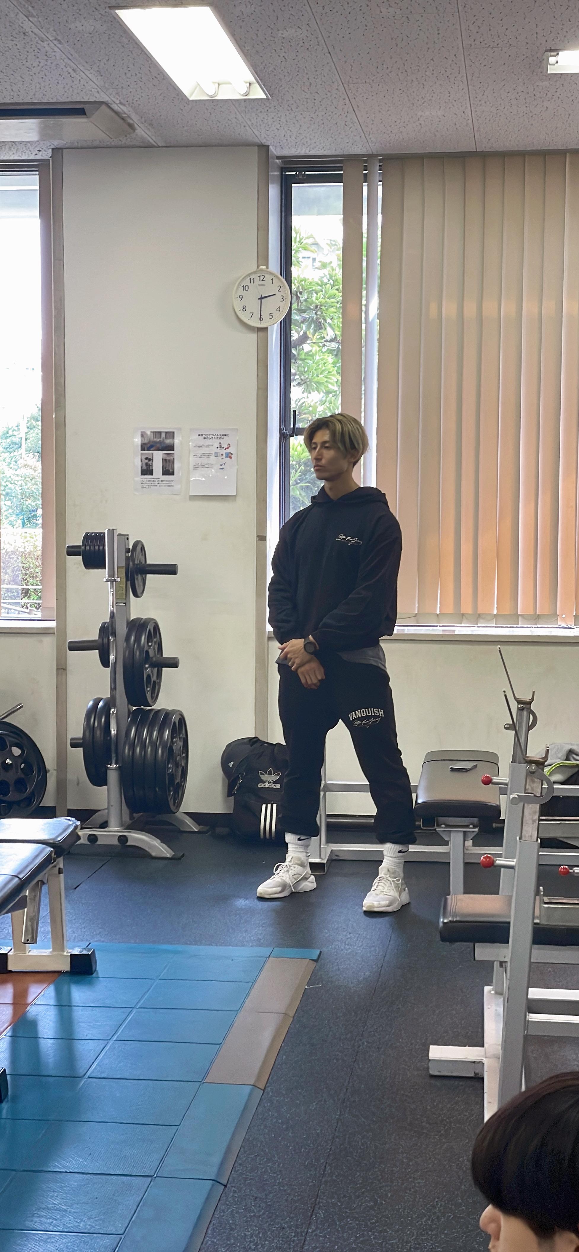 「スポーツトレーナーの基礎」授業風景